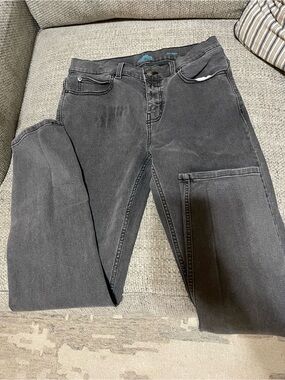 Black Cargo Style Jeans